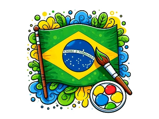 Brazil Coloring Adventure